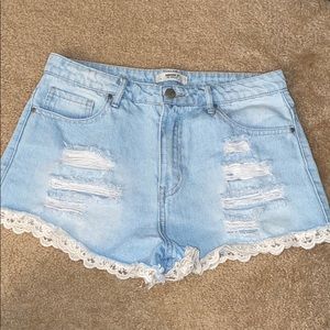 ***SOLD***Forever 21 Jean Shorts